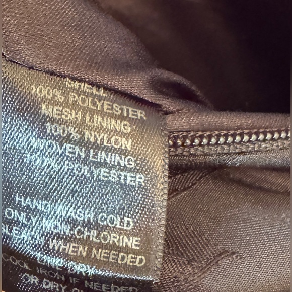 White House Black Market black floral jacquard fit-and-flare midi dress. - Picture 6 of 7